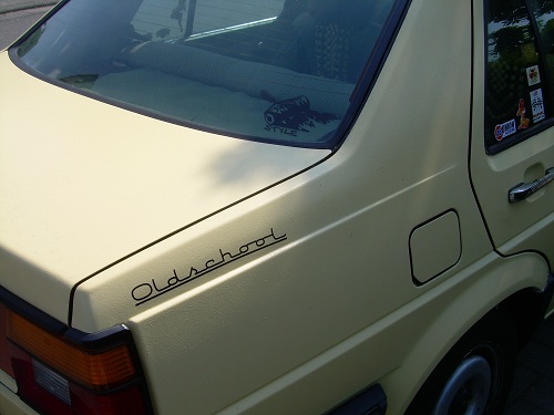 oldschool und Mattstyle